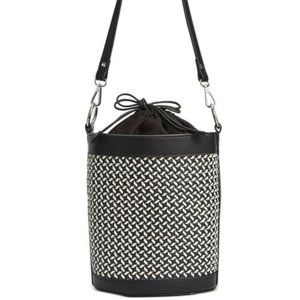 INC International Concepts Ajae Black Bucket Bag
